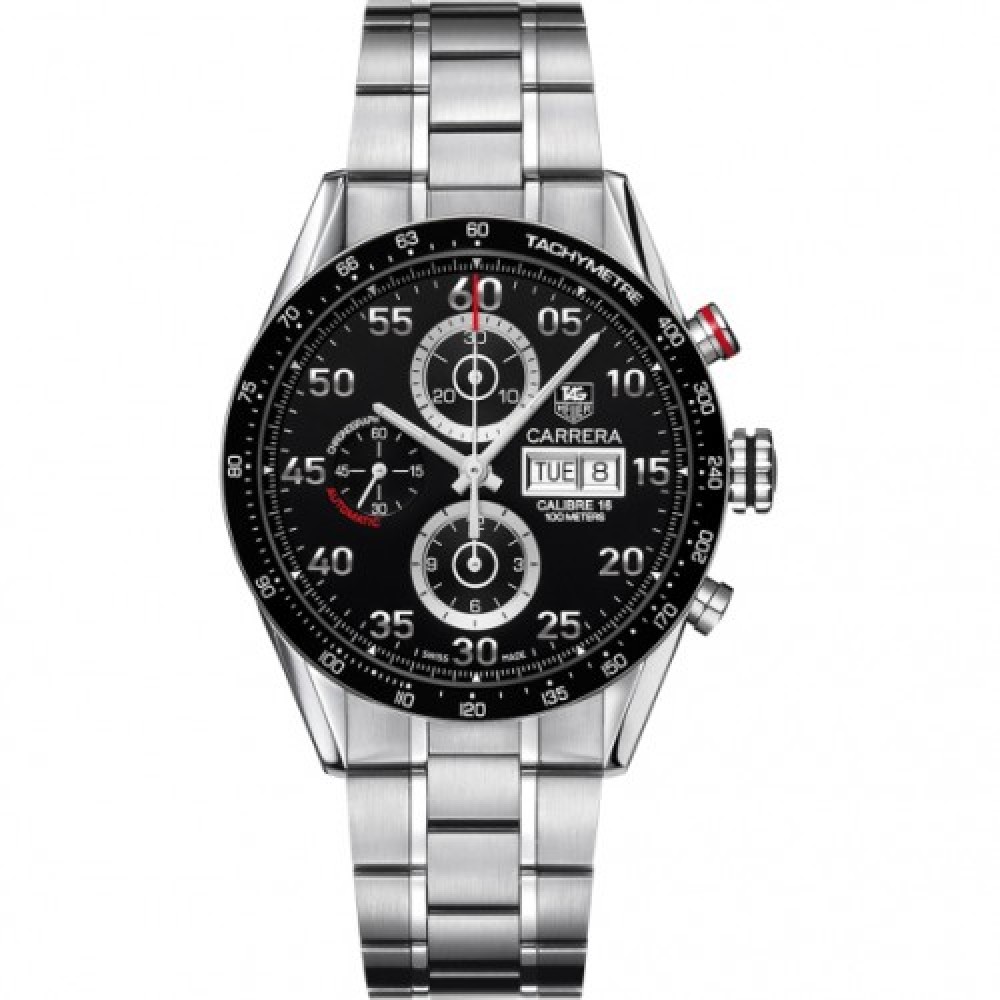 Tagheuer Carrera Calibre 16 Day Date Titanium available at